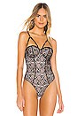 view 2 of 5 x REVOLVE Elizabeth Strapless Underwire Bodysuit in Black & Nude