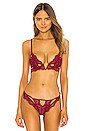 view 1 of 4 Kane Cutout V Wire Bra in Scarlet