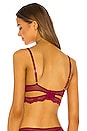view 3 of 4 Kane Cutout V Wire Bra in Scarlet
