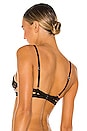 view 3 of 4 Sidney Open Cup Bra in Black
