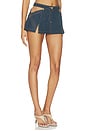 view 2 of 6 Renegade Mini Skirt in Indigo