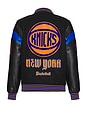 view 2 of 7 CHAQUETA BEISBOLERA KNICKS in Black