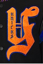 view 5 of 7 CHAQUETA BEISBOLERA KNICKS in Black