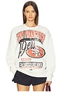 view 1 of 4 49ers Fleece Vintage Graphic Crew in Vintage White