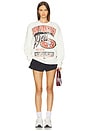 view 4 of 4 49ers Fleece Vintage Graphic Crew in Vintage White