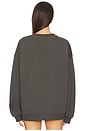 view 4 of 6 Raiders Oversized Crew Pullover & Crystal Rock in Charcoal