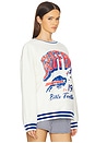 view 2 of 4 Buffalo Bills Crewneck in Vintage White