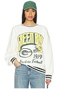 view 1 of 4 Packers Oversized Baggy Sweatshirt in Vintage White