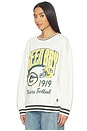 view 2 of 4 Packers Oversized Baggy Sweatshirt in Vintage White