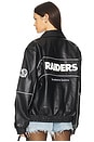 view 5 of 7 CHAQUETA MOTO RAIDERS in Black