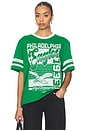 view 1 of 4 Eagles Drop Shoulder Vintage Tee in Kelley Green