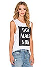view 2 of 3 Oui Mais Non Tank in White