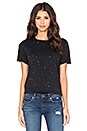 view 1 of 3 Kellen Tee in Black Splatter