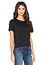 view 2 of 3 Kellen Tee in Black Splatter