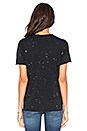 view 3 of 3 Kellen Tee in Black Splatter