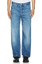 view 3 of 5 Jaimie Relaxed Straight Jeans in Medium Denim