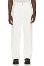 view 1 of 5 PANTALONES BAGGY THEO in White Denim