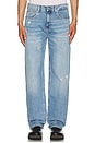 view 4 of 6 Jaimie Relaxed Straight Jeans in Denim Light