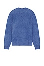 view 2 of 3 Melange Flag Sweater in Bright Blue Melange