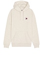 view 1 of 4 Badge Hoodie in Oat Marl Heather