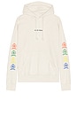 view 1 of 4 Varsity Crest Hoodie in Oat Marl Heather
