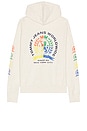 view 2 of 4 Varsity Crest Hoodie in Oat Marl Heather