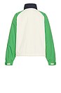 view 2 of 6 Colorblock Jacket in Ancient White & Coastal Green