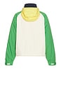 view 3 of 6 Colorblock Jacket in Ancient White & Coastal Green