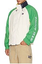 view 5 of 6 Colorblock Jacket in Ancient White & Coastal Green