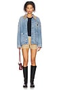 view 5 of 5 BLOUSON RELAXED in Denim Light