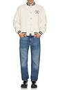 view 5 of 5 Varsity Jacket in Ecru