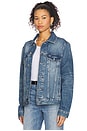 view 3 of 5 Ryan Regular Trucker Jacket in Denim Medium