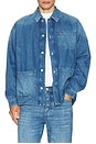 view 3 of 4 Chore Jacket in Medium Denim