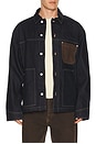 view 1 of 5 Chore Jacket in Denim Dark