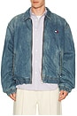 view 1 of 5 Essential Padded Jacket in Denim Medium