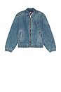 view 4 of 5 Essential Padded Jacket in Denim Medium