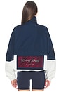 view 4 of 5 Colorblock Windcheater Jacket in Dark Night Navy & Multi