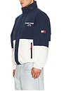 view 2 of 5 Colorblock Windcheater Jacket in Dark Night Navy & Multi