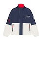 view 5 of 5 Colorblock Windcheater Jacket in Dark Night Navy & Multi