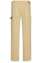 view 2 of 7 Jaimie Canvas Carpenter Pant in Relic Tan