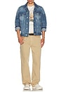 view 7 of 7 Jaimie Canvas Carpenter Pant in Relic Tan