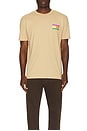 view 4 of 4 Summer Flag Tee in Tawny Sand