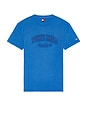 view 1 of 5 Vintage Varsity Tee in Tempo Blue