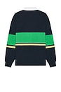 view 2 of 5 Colorblock Rugby in Dark Night Navy