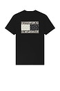 view 2 of 4 Paisley Flag Tee in Black