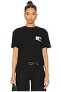 view 1 of 4 Paisley Flag Tee in Black