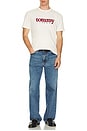 view 3 of 5 Applique Graphic Tee in Ancient White