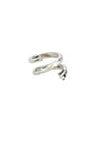 view 1 of 3 ANILLO DE ICONO TWISTED in Plata
