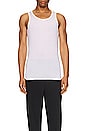 view 3 of 3 2 Pack Stay Tucked Undershirt Tank in White Double
