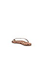 view 3 of 5 Riley Exotic Flip Flop in Cheetah